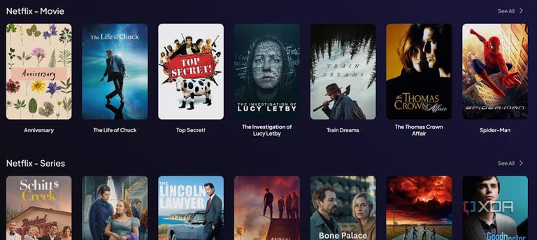 Discover Movies by Streaming Provider